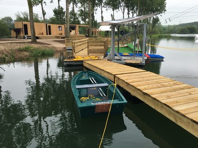 Ponton de départ Wake Park