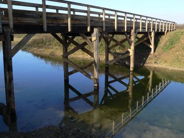 Passerelles sur pilotis