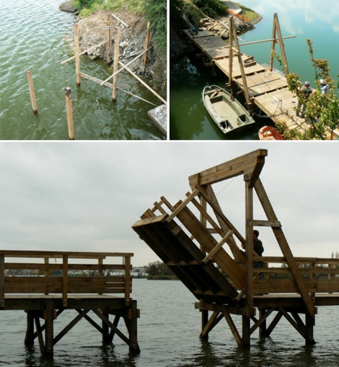 Passerelles sur pilotis Passerelles sur pilotis